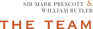 Sir Mark Prescott and William Butler